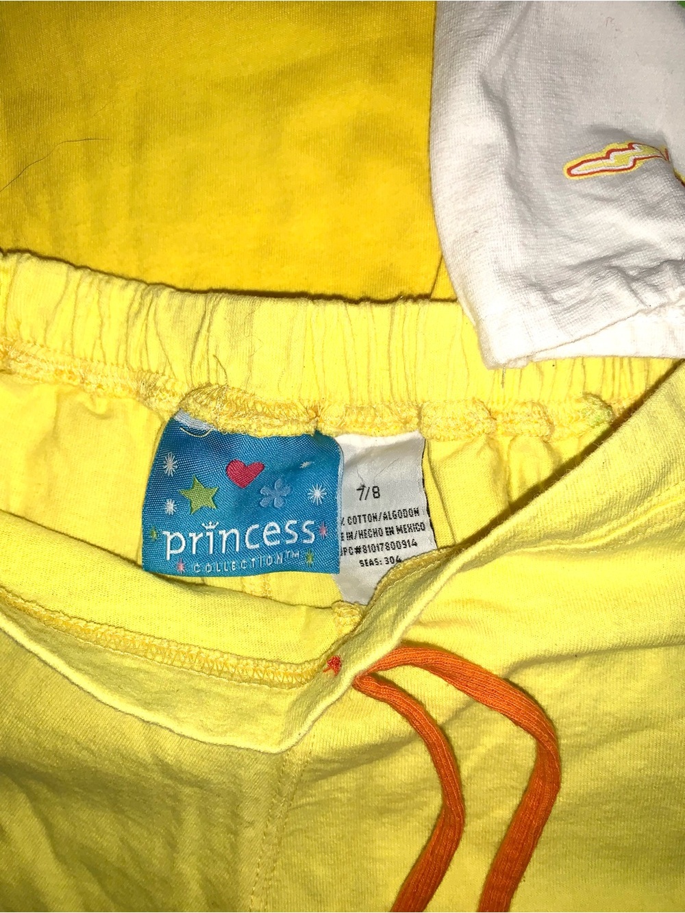 Vintage 90s girls clothing bundle orange and yellow size 7/8 - Picture 7 of 7